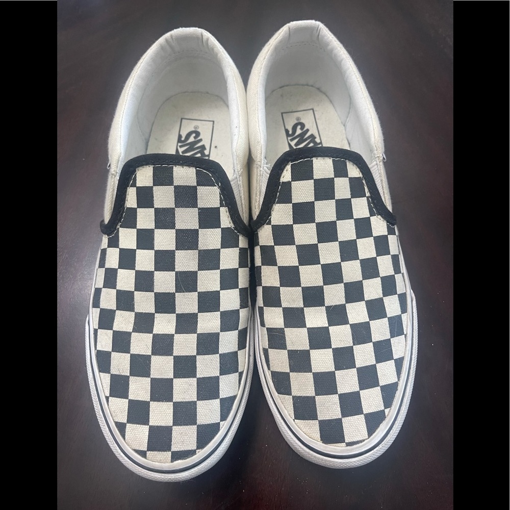 Vans slip-ons. Mens size 8 or Women’s size 9.5